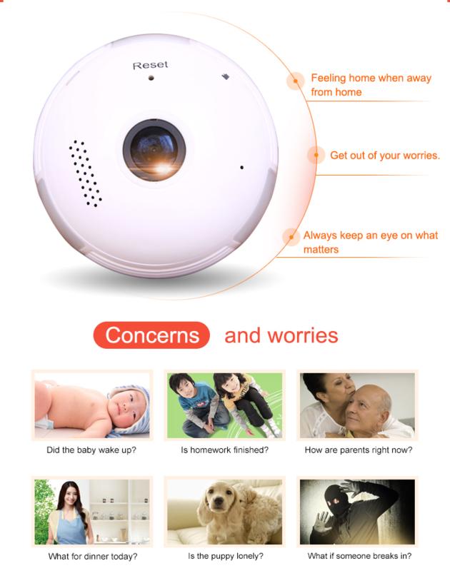 1 3Megapixel WIFI 360 Reg Vision