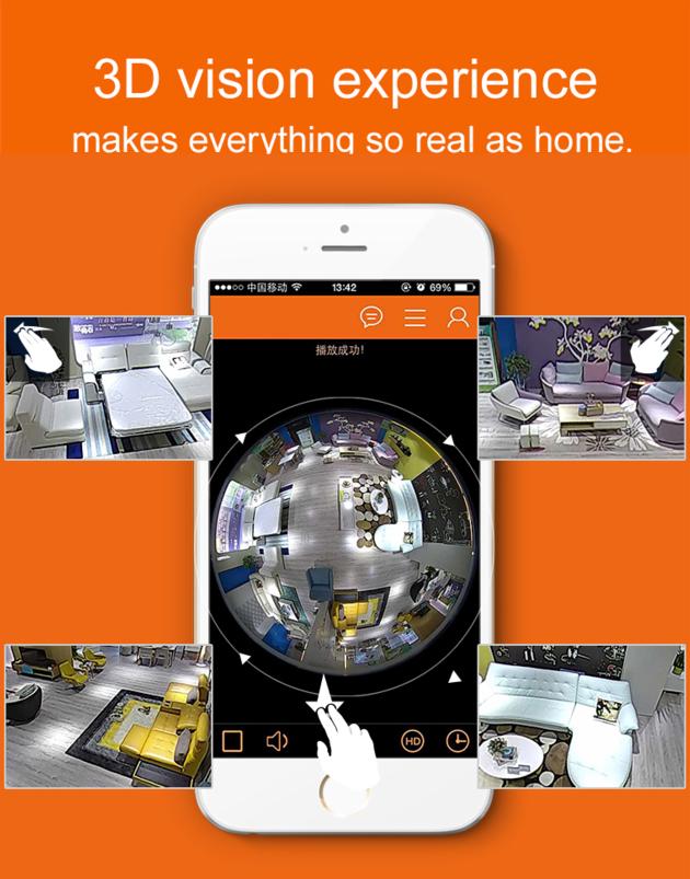 1 3Megapixel WIFI 360 Reg Vision