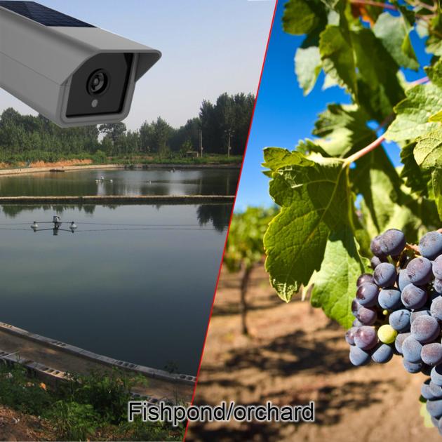 Solar Powered PIR Oustdoor IR Camera