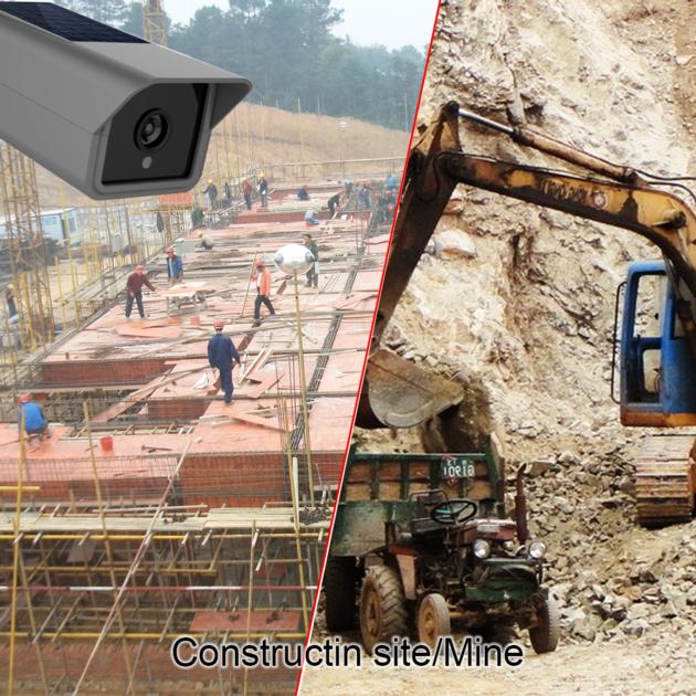Solar Powered PIR Oustdoor IR Camera