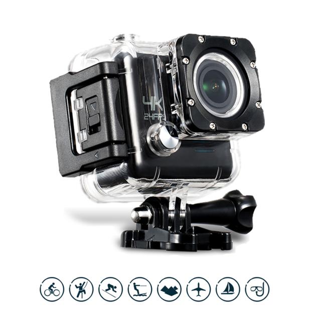4K Sports Action Camera 12 Megapixel CMOS SONY Sensor 30Meters Waterproof