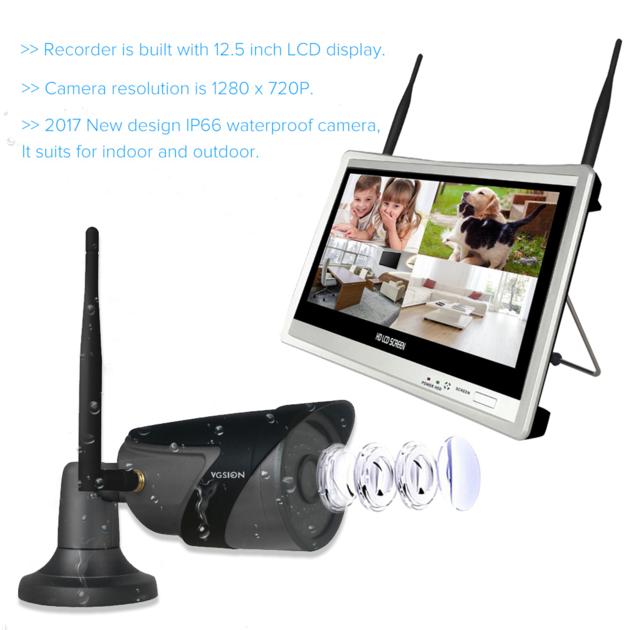 12 5 Inch Disdplay 4 Camera
