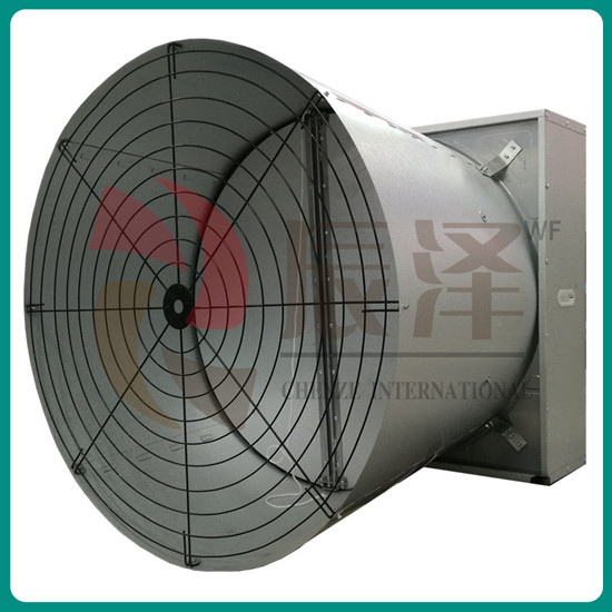 greenhouse poultry farm industrial animal husbandry butterfly cone fan
