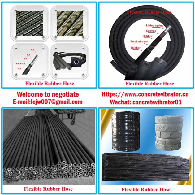 Flexible rubber hose