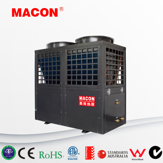 Electric Monoblock Two-stage High Temperature Hot Water Heat Pumps