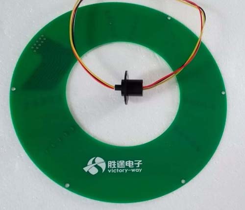 Micro Slip Ring in Smart Toys/Flat/2 parts/Cost-effective