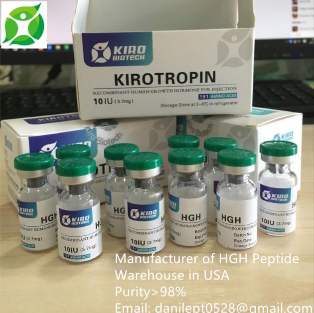KiroBiotech Kirotroppin HGH Human Growth Hormone 10iu USA Warehouse China Factory