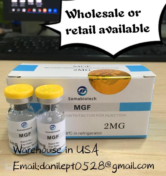 Somabiotech HGH Peptide Manufacturer PEG MGF  MGF  (PEGylated Mechano Growth Factor ) Warehouse in U