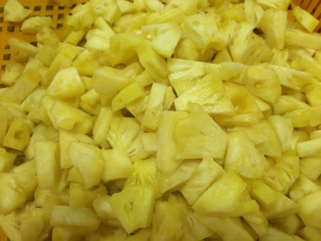 IQF Pineapple pieces or sliced 
