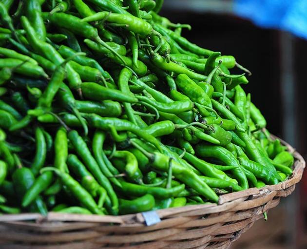 Fresh Green Chilli