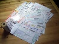  EMS express waybills printing