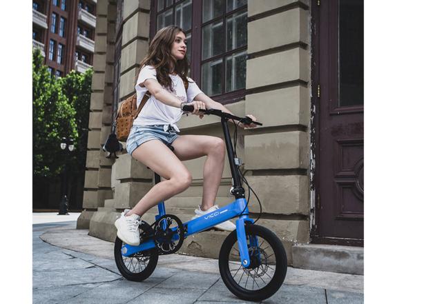 H1B 16 INCHES BELT DRIVE SUPER LIGHT FOLDING BIKE