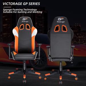VICTORAGE Alpha Series Ergonomic Design Gaming Chair(Orange)