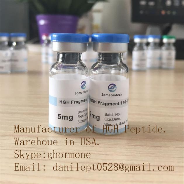 Somabiotech HGH  AOD-9604 HGH Fragment 176-191 2mg 5mg Warehouse in USA Ship to Worldwide