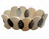 Black MOP&Chinese MOP bracelet