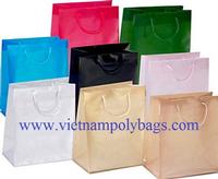 DRAWSTRING HANDLE PLASTIC BAG 