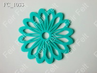 felt coasters and placemats/cup pad/cup mat/teacup pad/doily/desk mat/felt cushion/table decoraiton