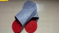 felt slippers/felt babouche/felt chinela/felt loafer/felt shoes/felt flattie