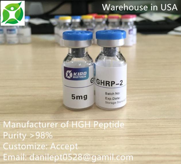 KiroBiotech GHRP 2 Peptide Growth Hormone Releasing Peptide USA Warehouse China Fafctory