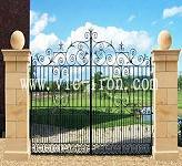 wrought iron gate
