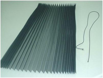 pleated insect screen