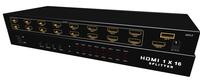 1x16 HDMI Splitters With USB multimedia player