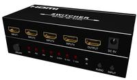 HDMI 1.4 4x1 Swticher Supports 4Kx2K 3D with Digital/Analog Audio Outputs