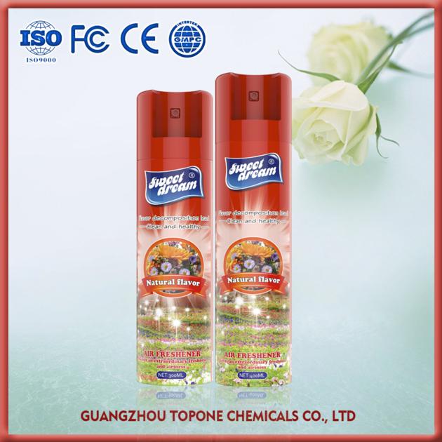 Sweet dream brand hot sell household type aerosol air freshener spray