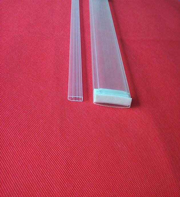 Clear Aniti-static electronic packaging tube plastic