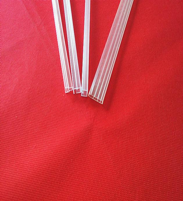 Clear plastic ic packaging tube pvc transparent cylinder anti static shipping tubes