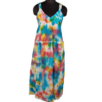 Ladies fashion dress, evening dress, cotton dress