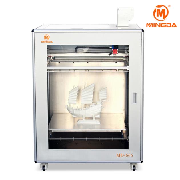 High Accuracy Desktop Metal Frame Structure industrial 3d printer with Heated Build Plate
