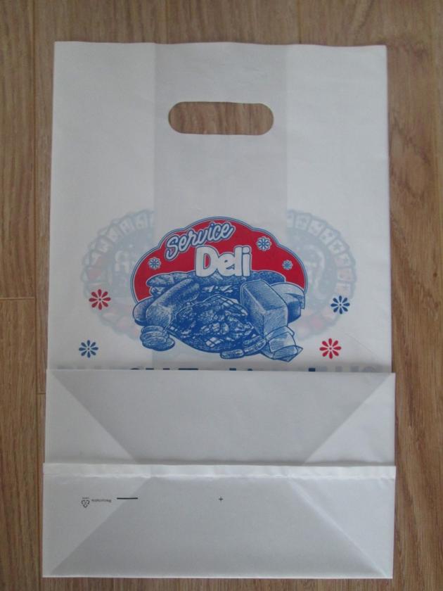 Die Cut Handle Plastic Shopping Bags