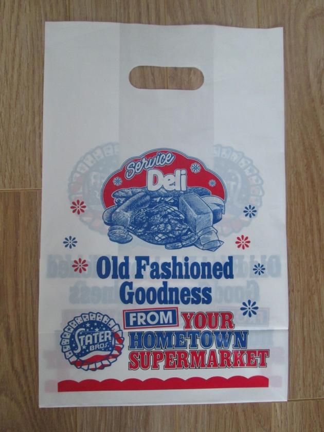 Die Cut Handle Plastic Shopping Bags