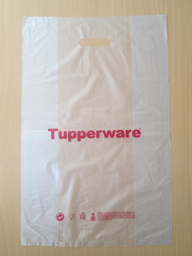 Die Cut Handle Plastic Shopping Bags