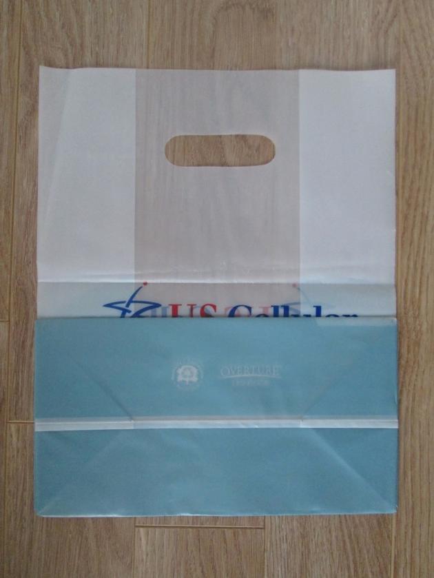 Die Cut Handle Plastic Shopping Bags
