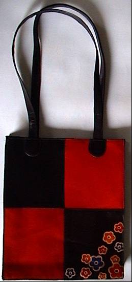 Shantiniketan leather bag