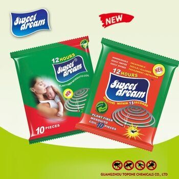 140mm Sweet Dream Brand China plant fiber mosquito coil Safe for children and pregnant paper mosquit