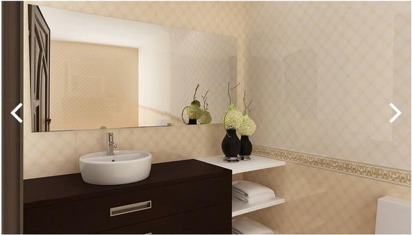 Glazed ceramic wall tiles from Vietnam