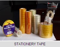 Clear & Rainbow Stationery Tape