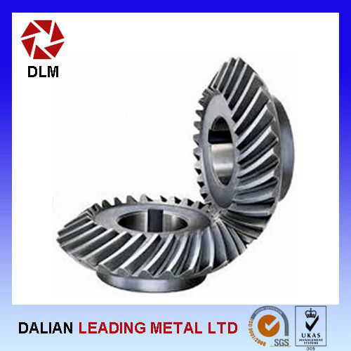 OEM Precision Small Pinion Mini Straight Steel Casting Spiral Bevel Gear