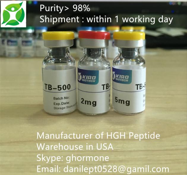 KiroBiotech TB 500 Thymosin Beta 4 Peptides 5MG 10MG with Purity >98% Warehouse in USA 