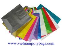 TRI-FOLD HANDLE PLASTIC BAG 