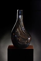 Wooden vase