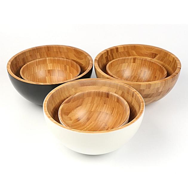 Bamboo Salad Bowl