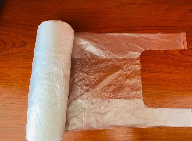 T Shirt Plastic Bag On Roll