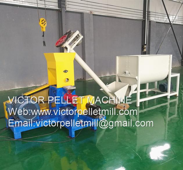 Dry Type Fish Feed Extruder Machine