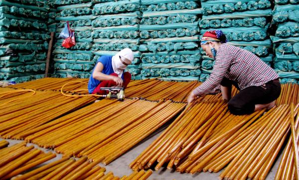 Wooden Broom Stick Wooden Broom Handle