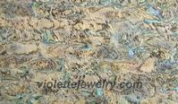 paua shell laminate heart part