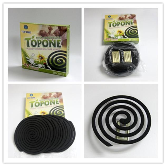 Topone good selling in Afraic mosquito repellent coil household items mosquito coil